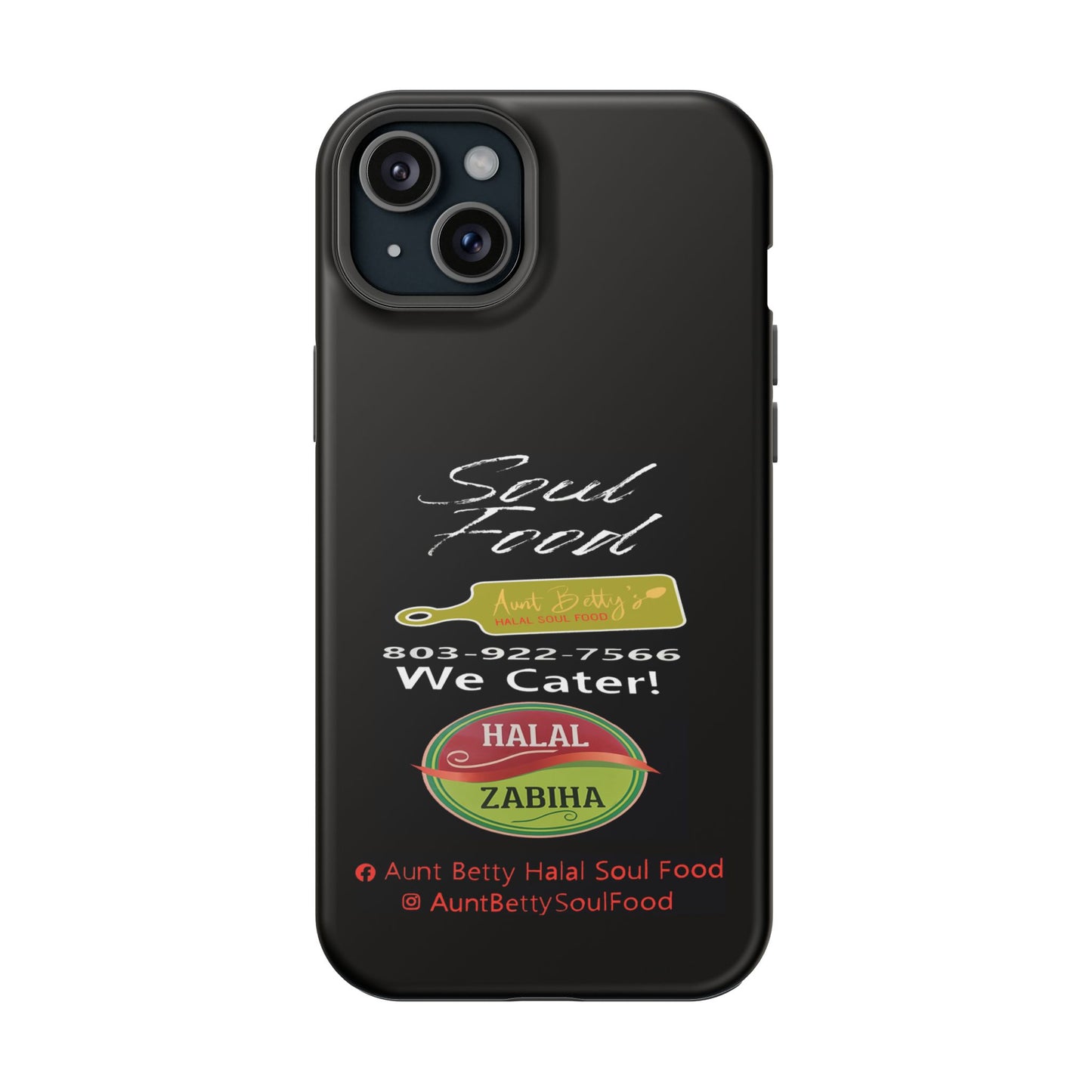 Aunt Betty's Soul Food - Custom - Iphones ONLY - Impact-Resistant Cases