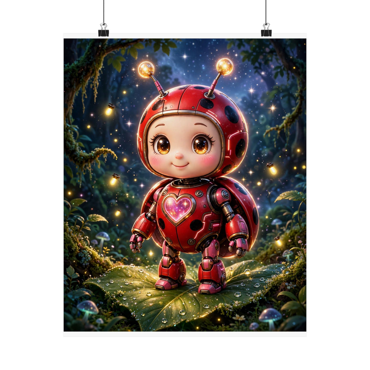 Ruby — Small Friends, Big Adventures — Kids Room Poster