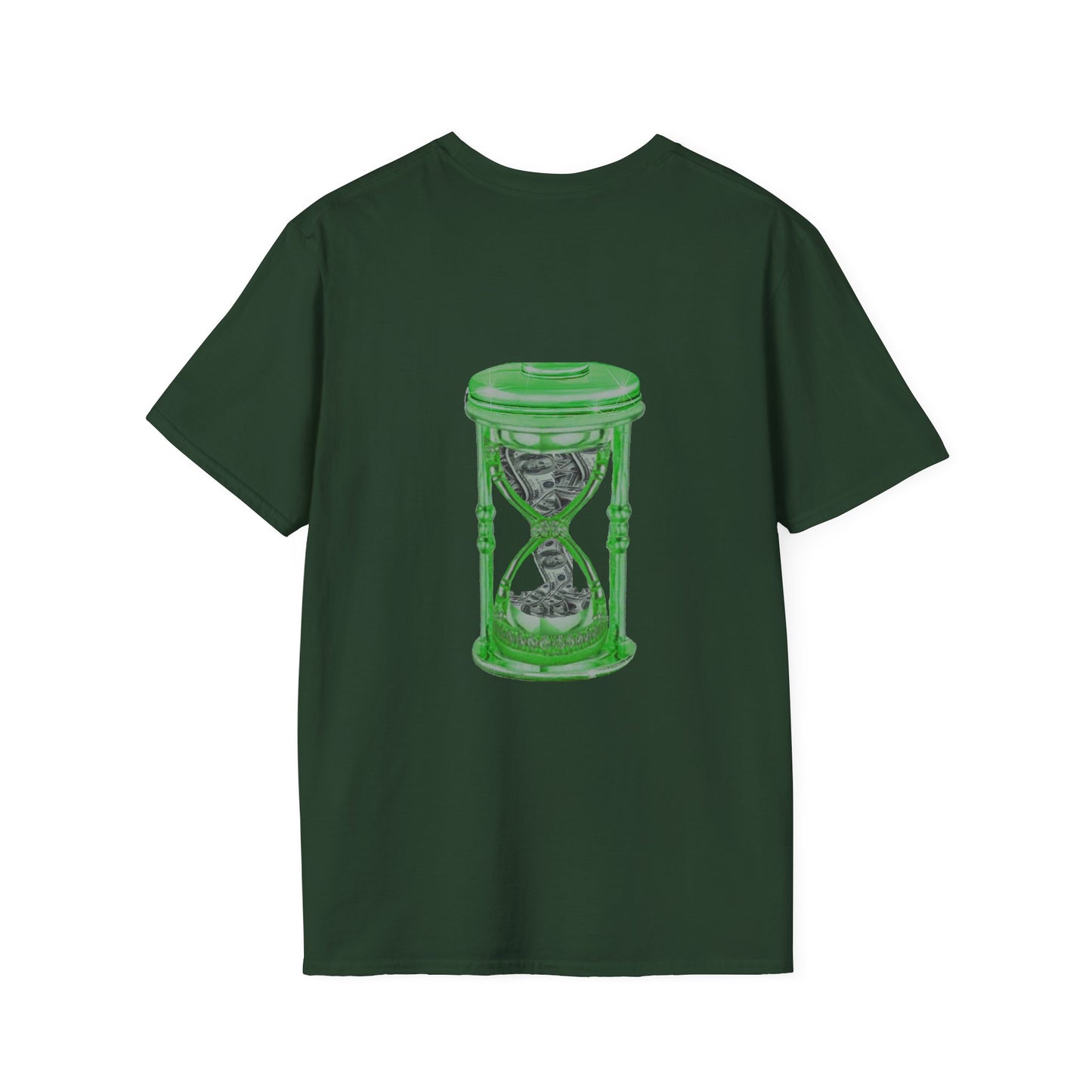 MY Time is MONEY Green - Unisex Softstyle T-Shirt