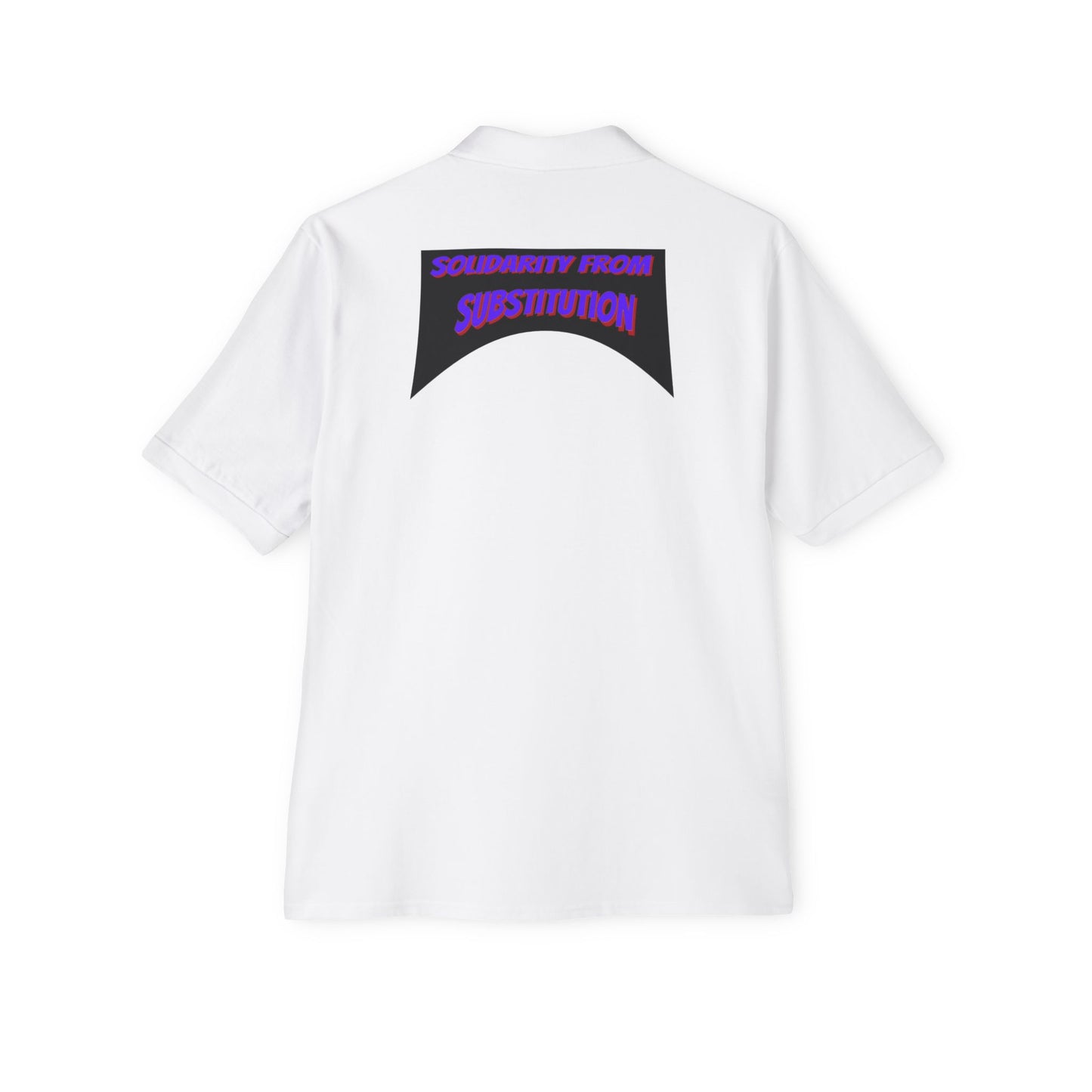 FBA Solidarity From Substitution  Chest Patch Men's Polo Shirt