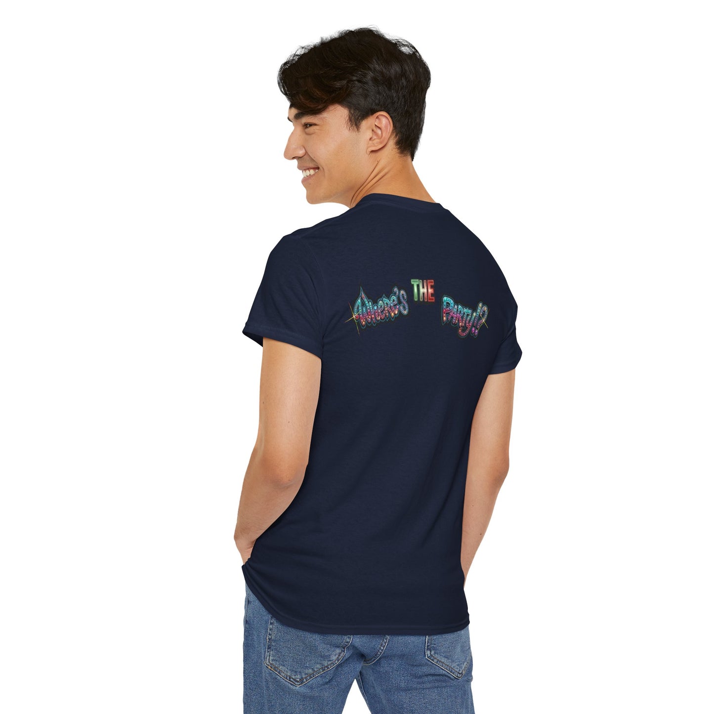 Where's The Party Italian Remix- Supreme Authority -Unisex Heavy Cotton Tee