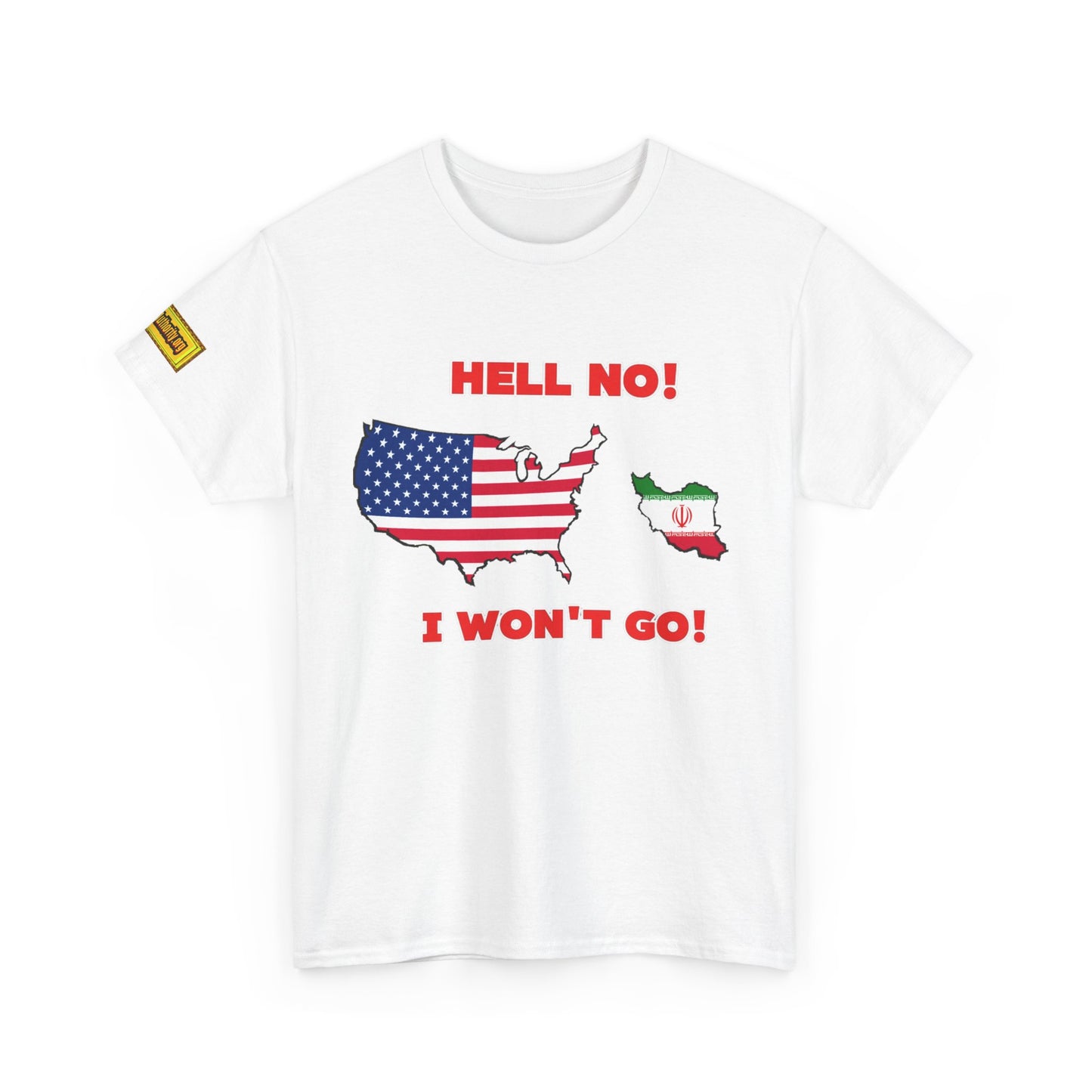 I won't go custom -Unisex Heavy Cotton Tee