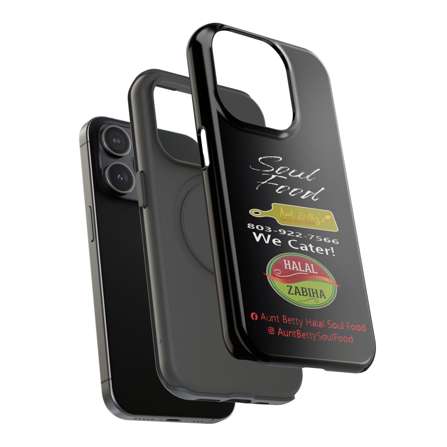 Aunt Betty's Soul Food - Custom - Iphones ONLY - Impact-Resistant Cases