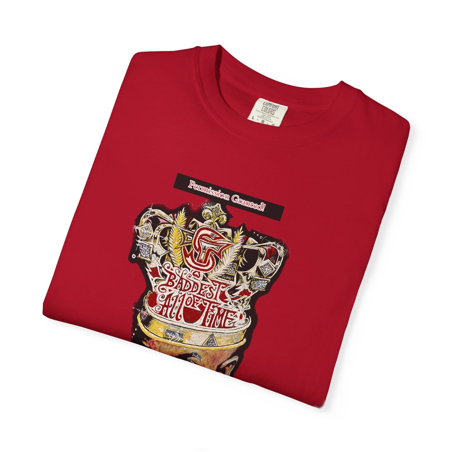 Permission Granted! Shane Taylor Portrait -Unisex Garment-Dyed T-shirt