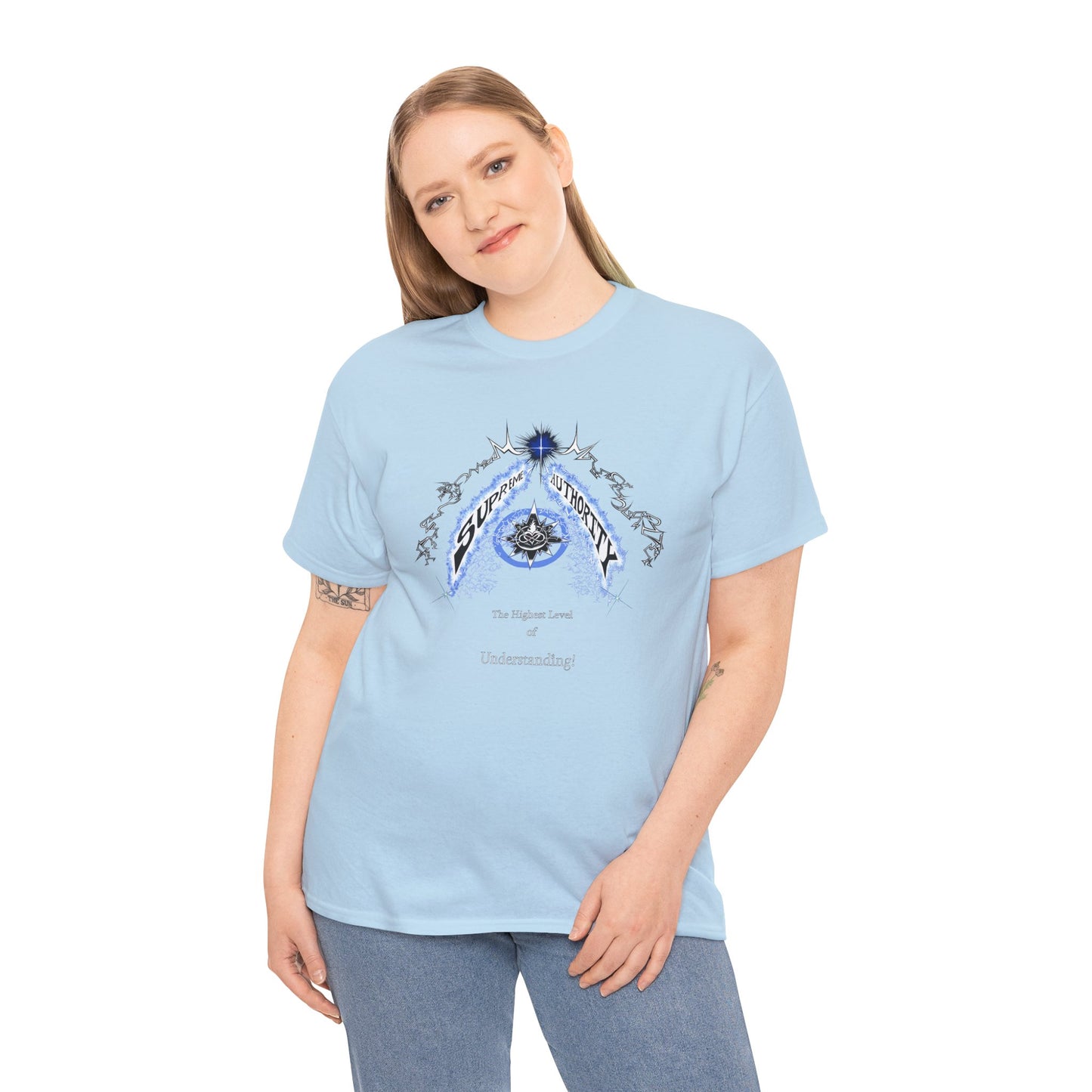 Copy of Supreme Authority  The Lord Is My Savior -Unisex Heavy Cotton Tee