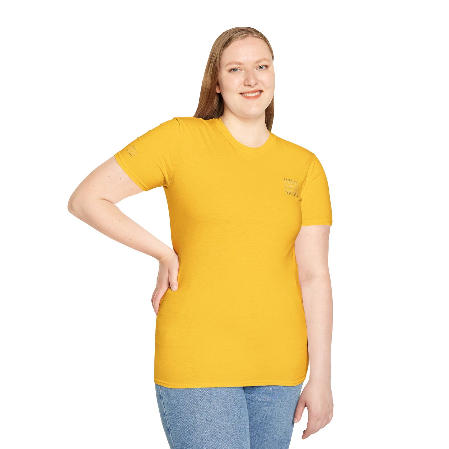 HIDING IN PLAIN SIGHT -Supreme Authority - Unisex Soft style T-Shirt