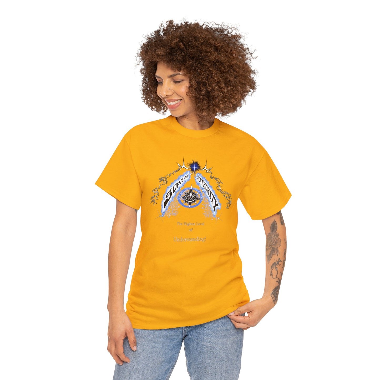 Copy of Supreme Authority  The Lord Is My Savior -Unisex Heavy Cotton Tee