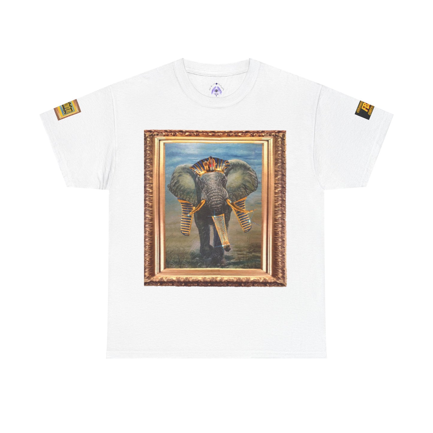 African elephant remix FBA 100 By Supreme Authority -Unisex Heavy Cotton Tee