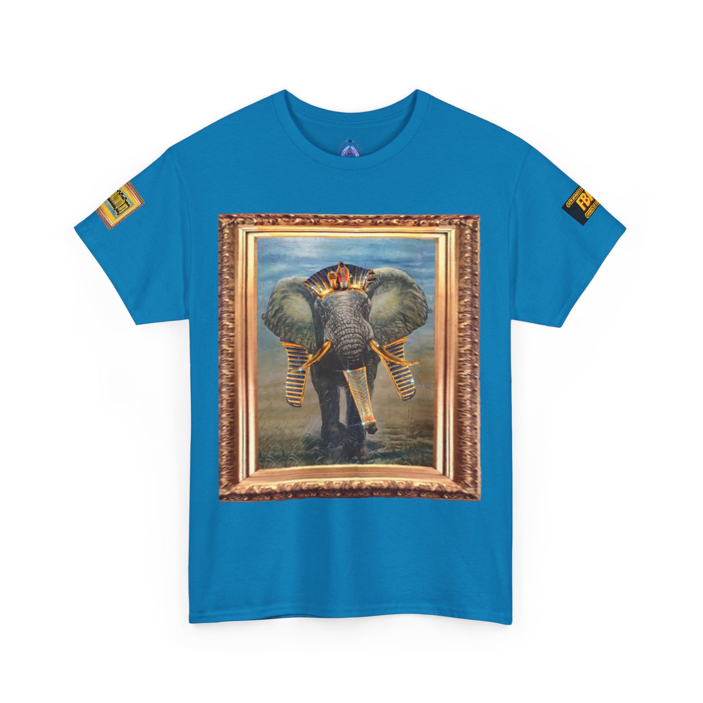 African elephant remix FBA 100 By Supreme Authority -Unisex Heavy Cotton Tee