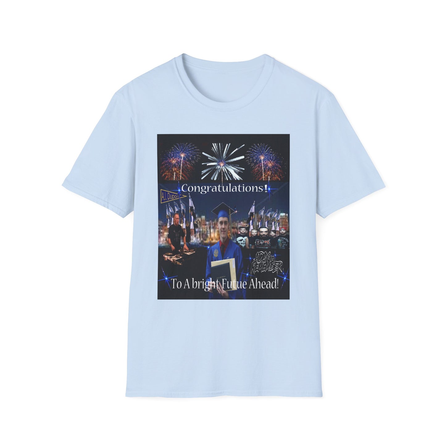 Custom  graduation -Unisex Softstyle T-Shirt