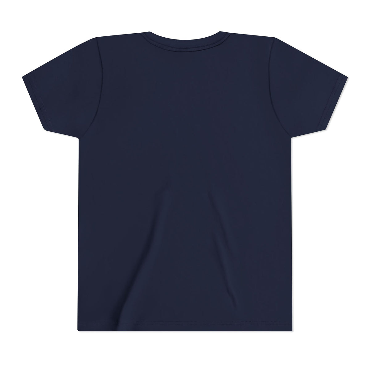 Small Hands, Big Sound — Black Boy Violin Pre-Teen Musician Tee (Royal Purple) (Front Print)