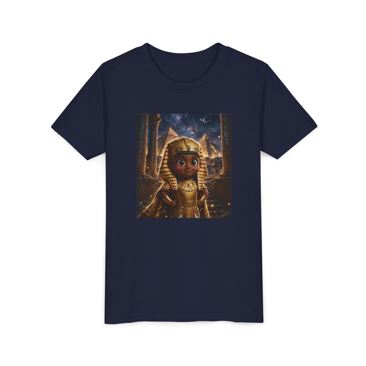 SEFU — Cinematic Little Pharaoh from the Stars — Kids Tee