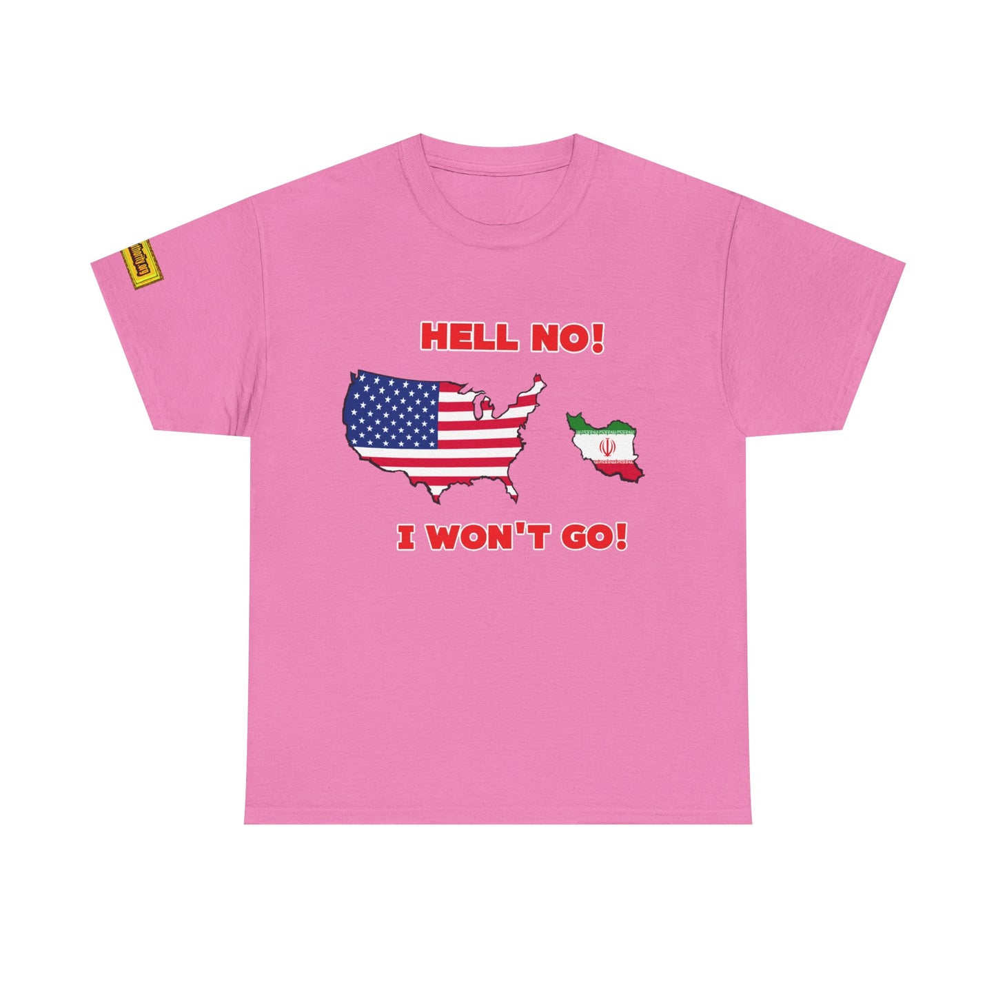 I won't go custom -Unisex Heavy Cotton Tee