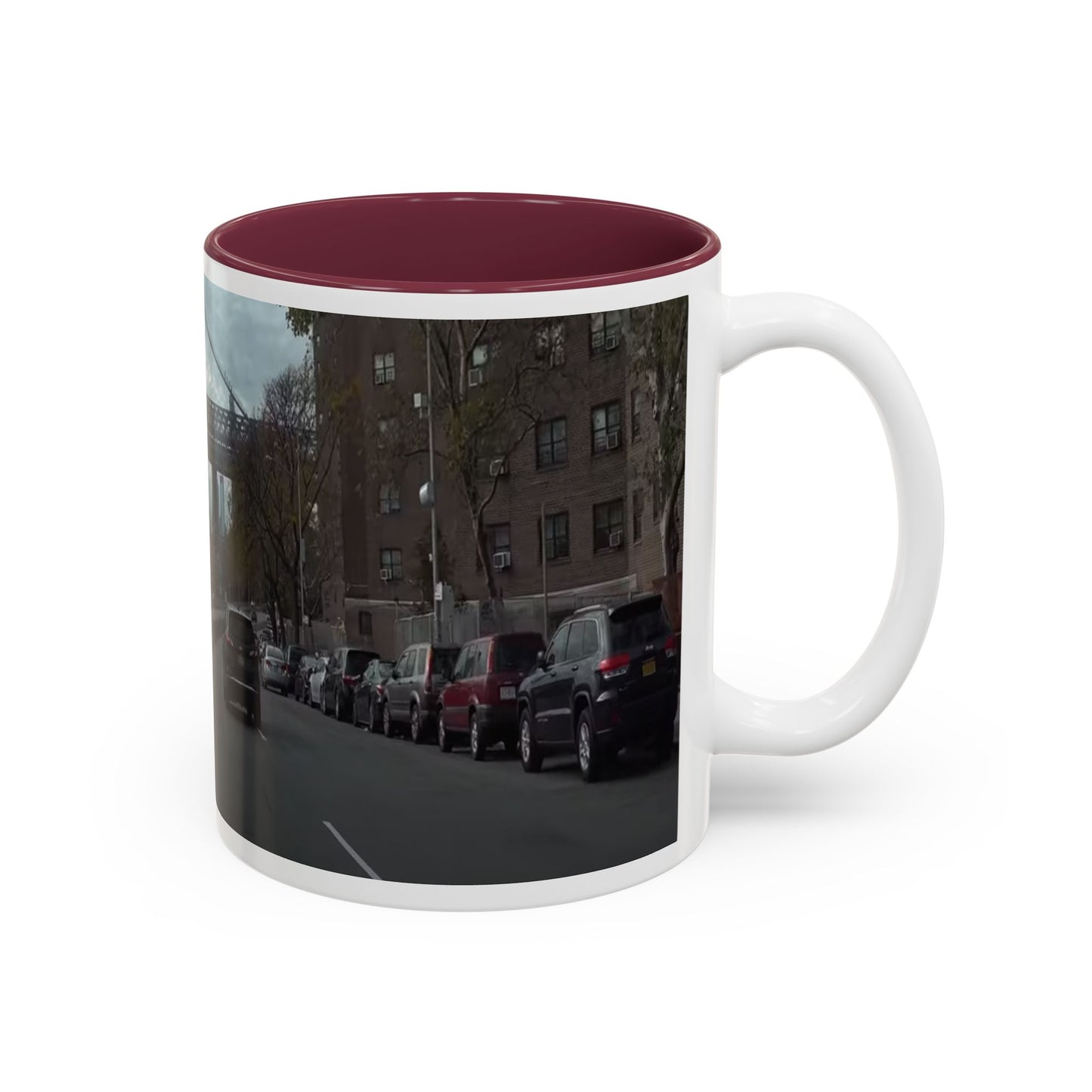 SAVE The KITTIES (Cat rescue fund raiser )-Two-Tone Accent Mug (11oz, 15oz)