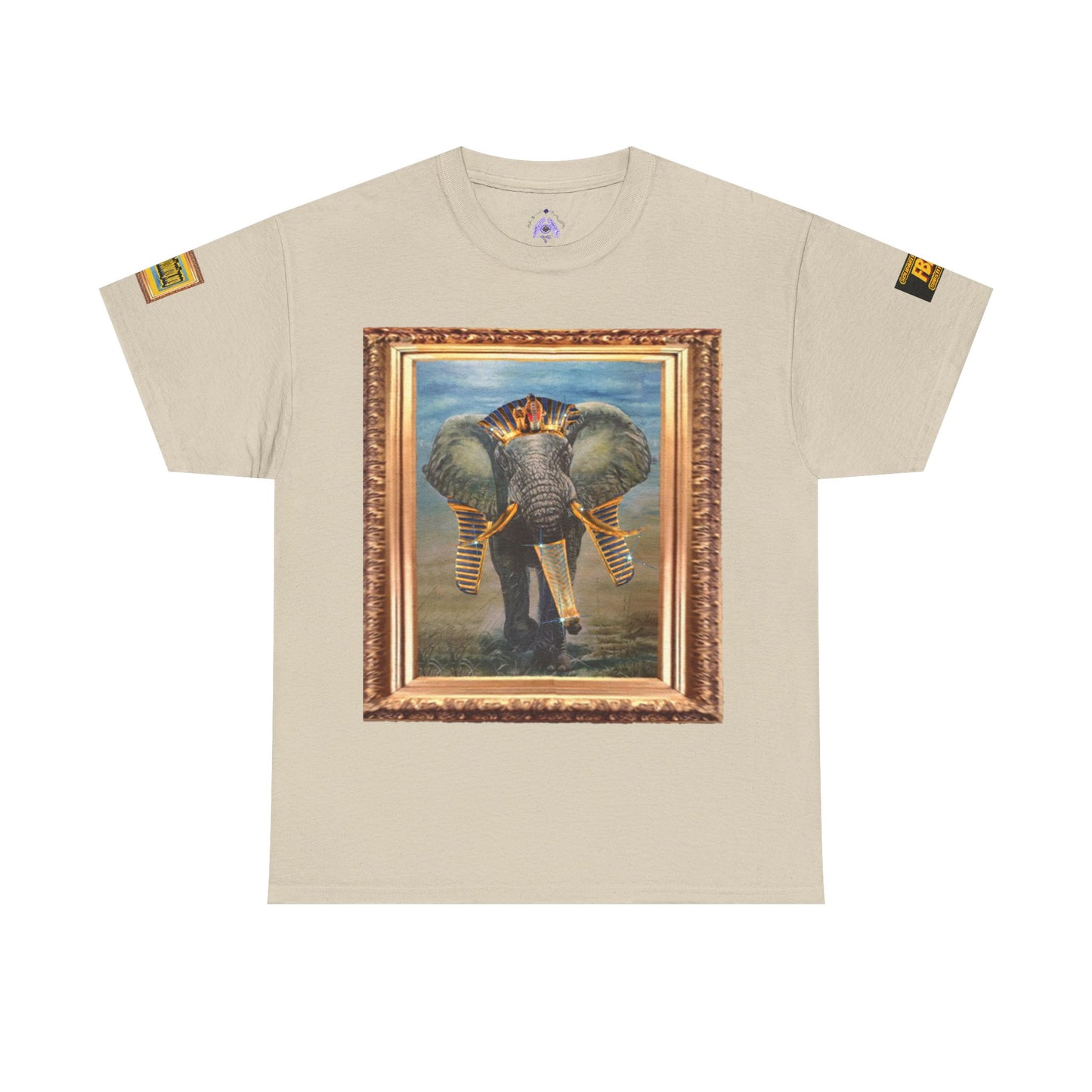 African elephant remix FBA 100 By Supreme Authority -Unisex Heavy Cotton Tee