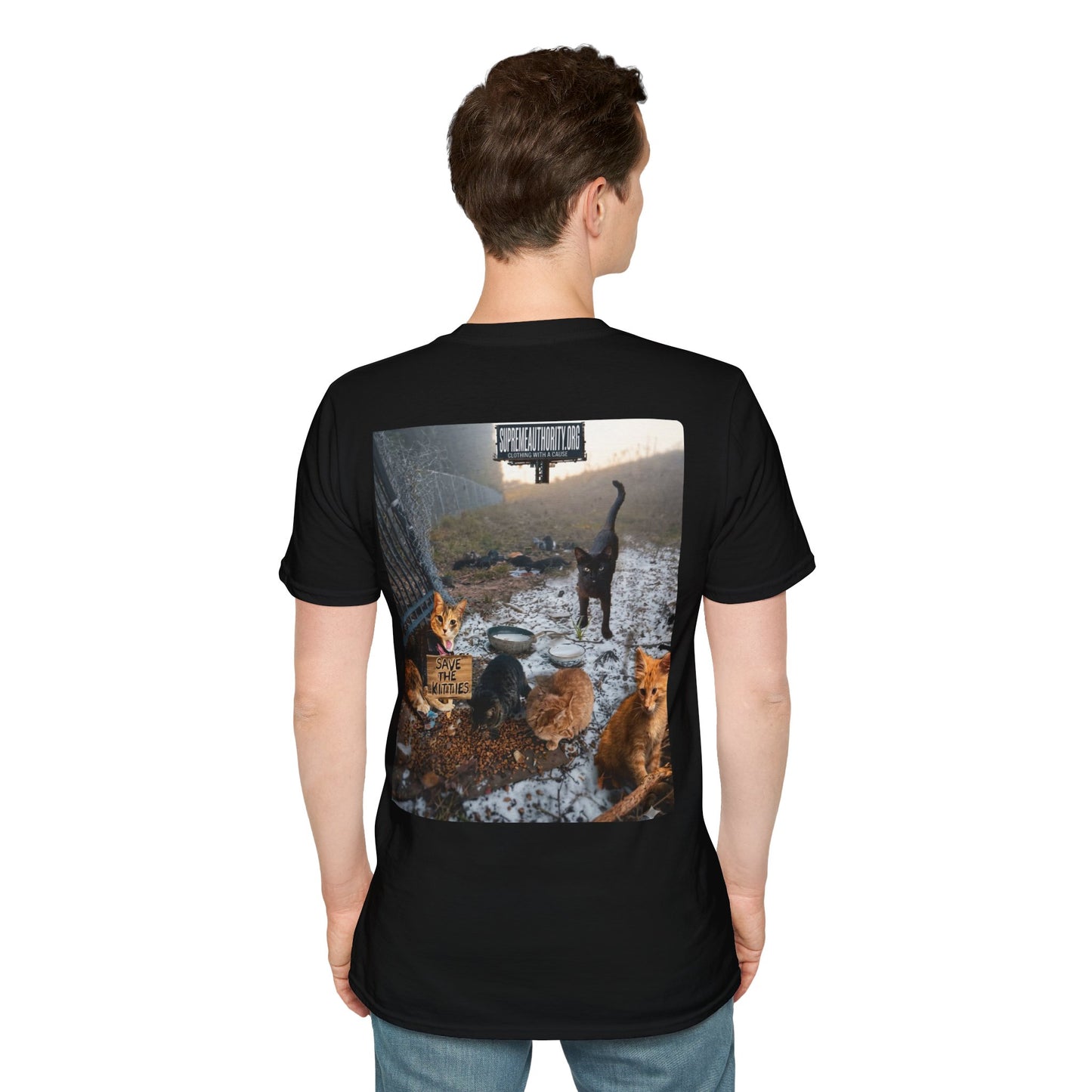 SAVE THE KITTIES 2 - Unisex Soft style T-Shirt
