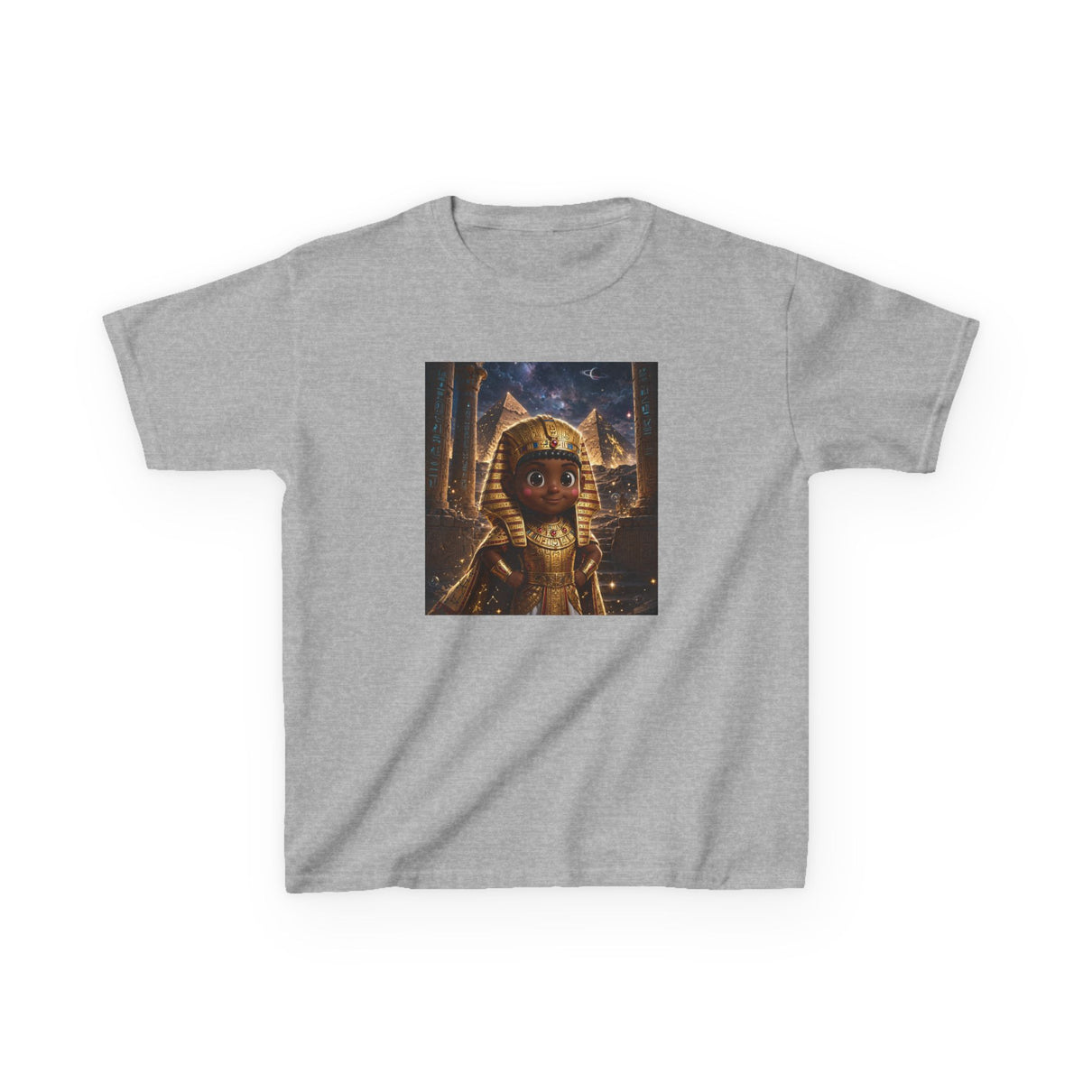 SEFU — Cinematic Little Pharaoh from the Stars — Kids Tee (Budget Edition)