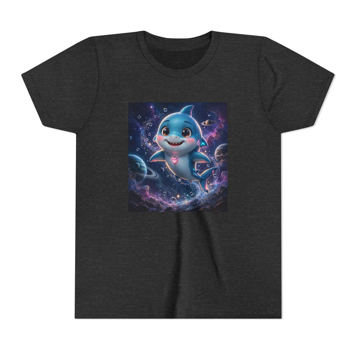 Finn — Shark Buddy — Kids Tee