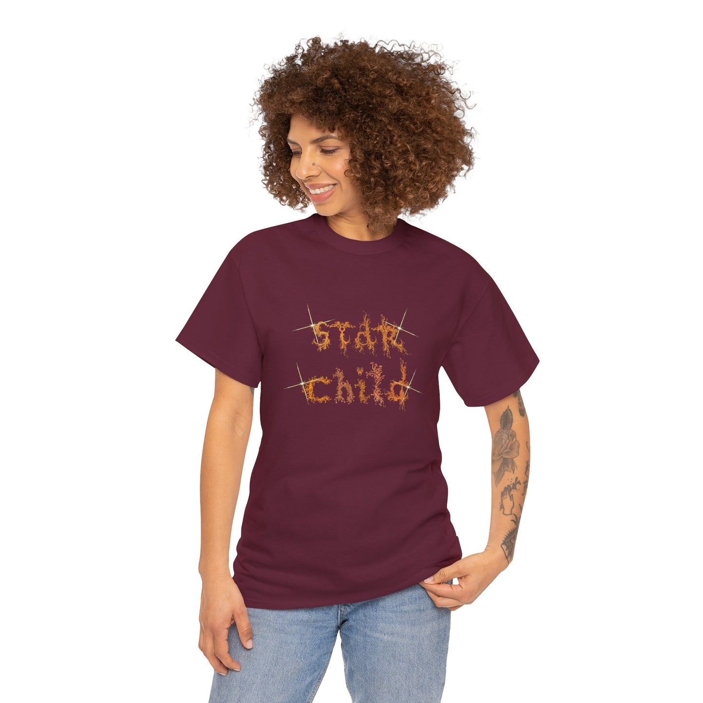 Copy of Star Child -Unisex Heavy Cotton Tee