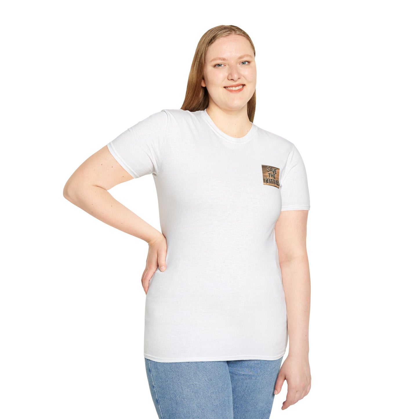 SAVE THE KITTIES 2 - Unisex Soft style T-Shirt