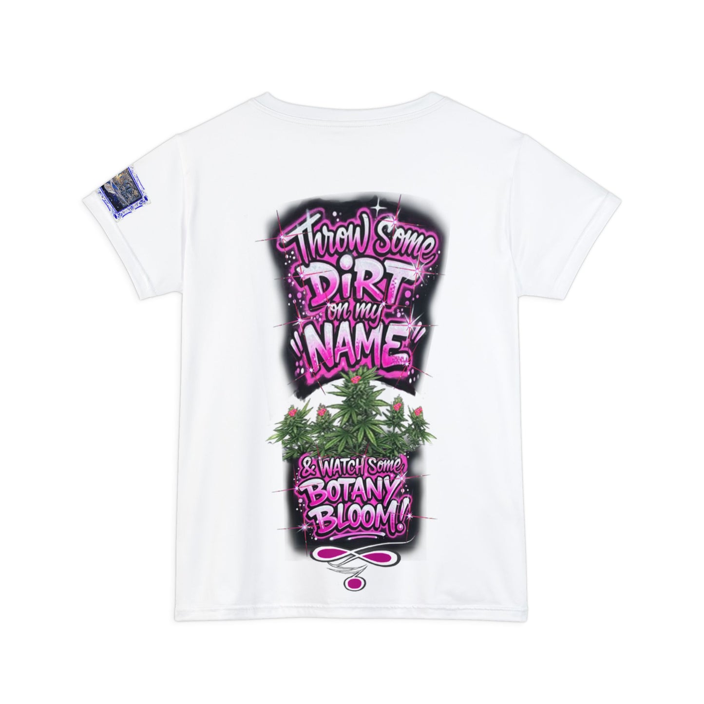 Botany Bloom Pink - Women's Short Sleeve Shirt (AOP)