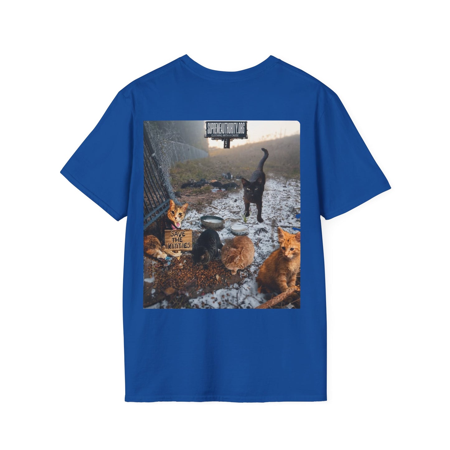 SAVE THE KITTIES 2 - Unisex Soft style T-Shirt