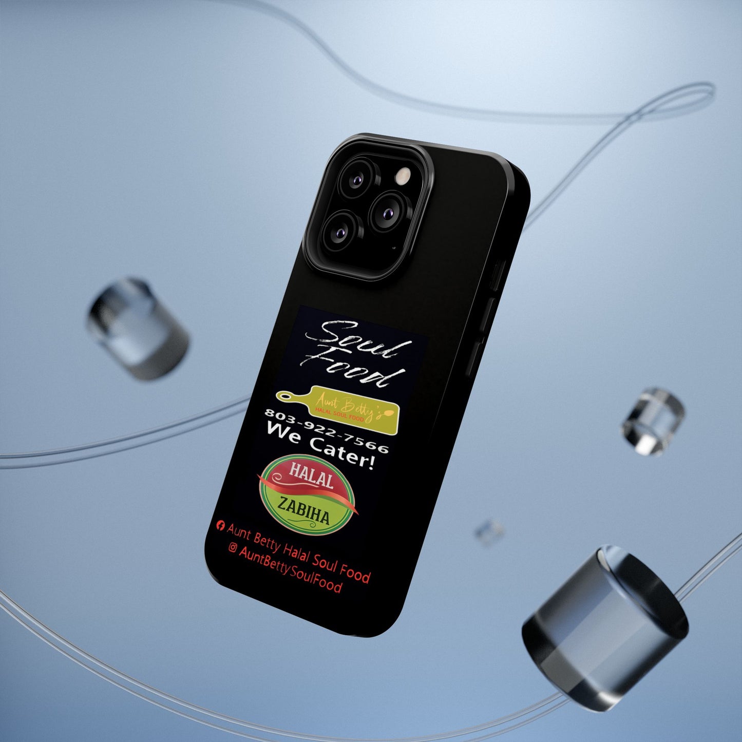 Aunt Betty's Soul Food - Custom - Iphones ONLY - Impact-Resistant Cases