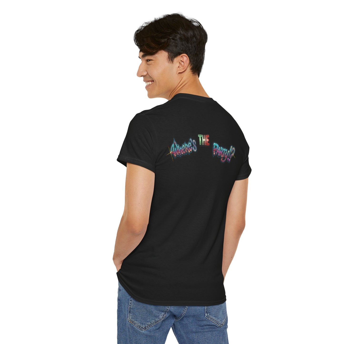 Where's The Party Italian Remix- Supreme Authority -Unisex Heavy Cotton Tee
