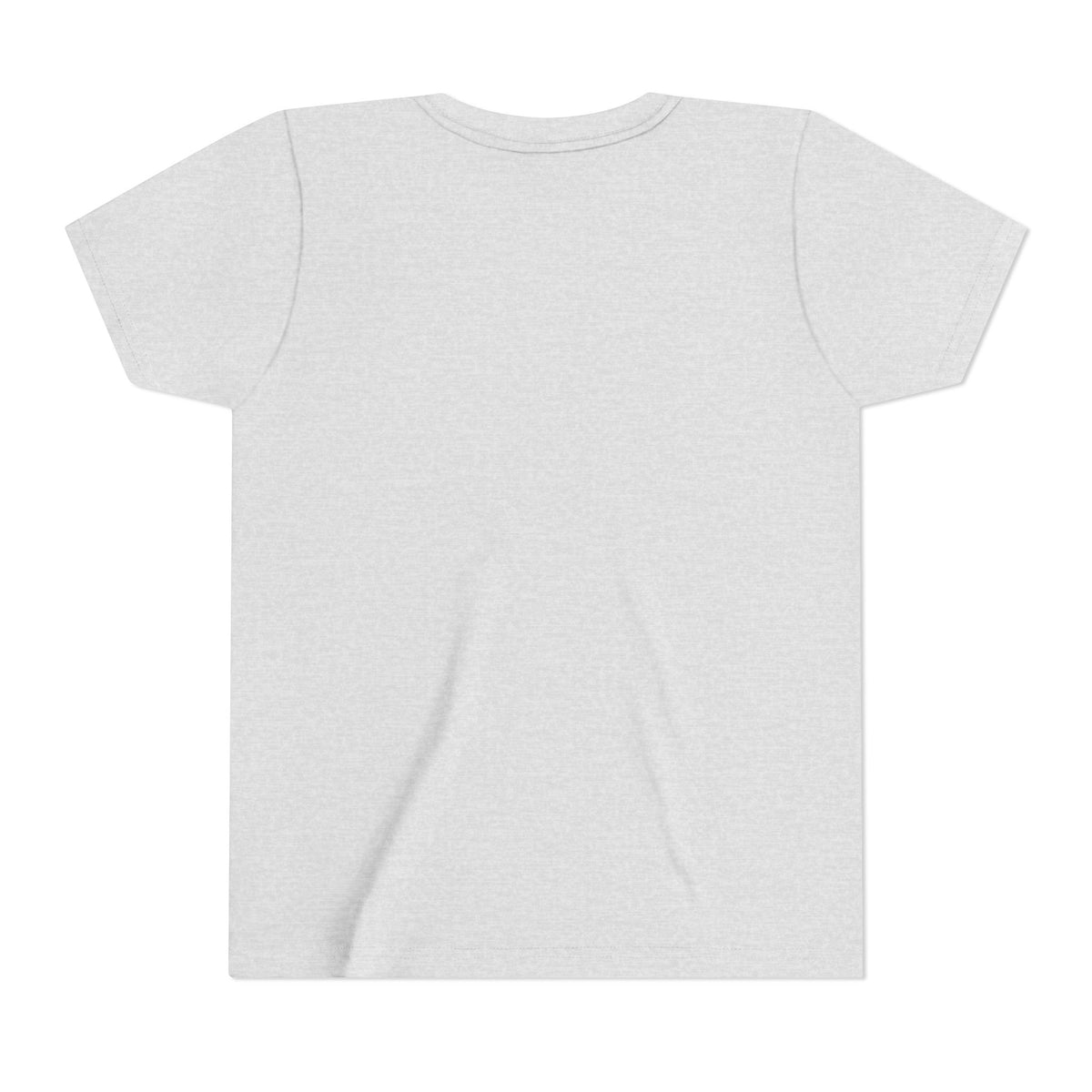 I Play It Loud and I Play It Proud — Girl Trumpet Pre-Teen Musician Tee (Black Ink) (Front Print)