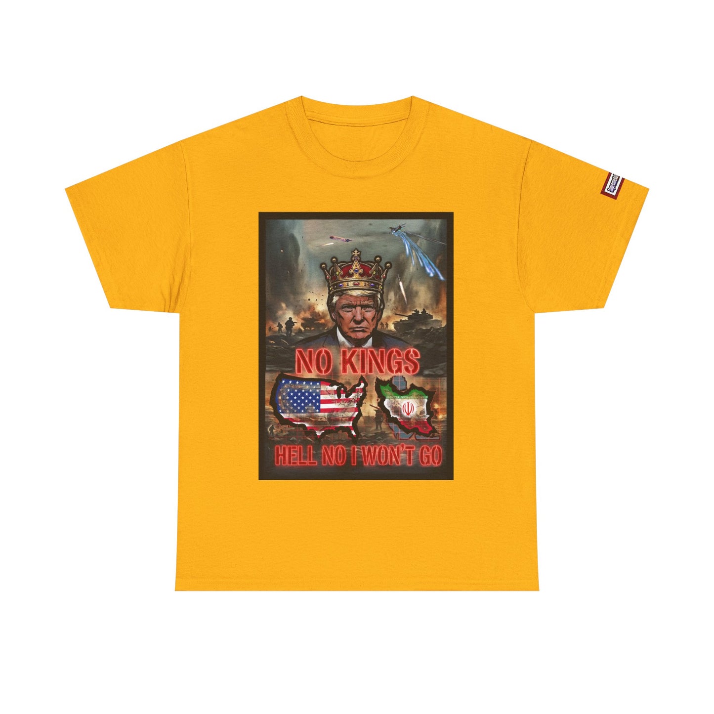 NO KINGS Banger Remix -Unisex Heavy Cotton Tee