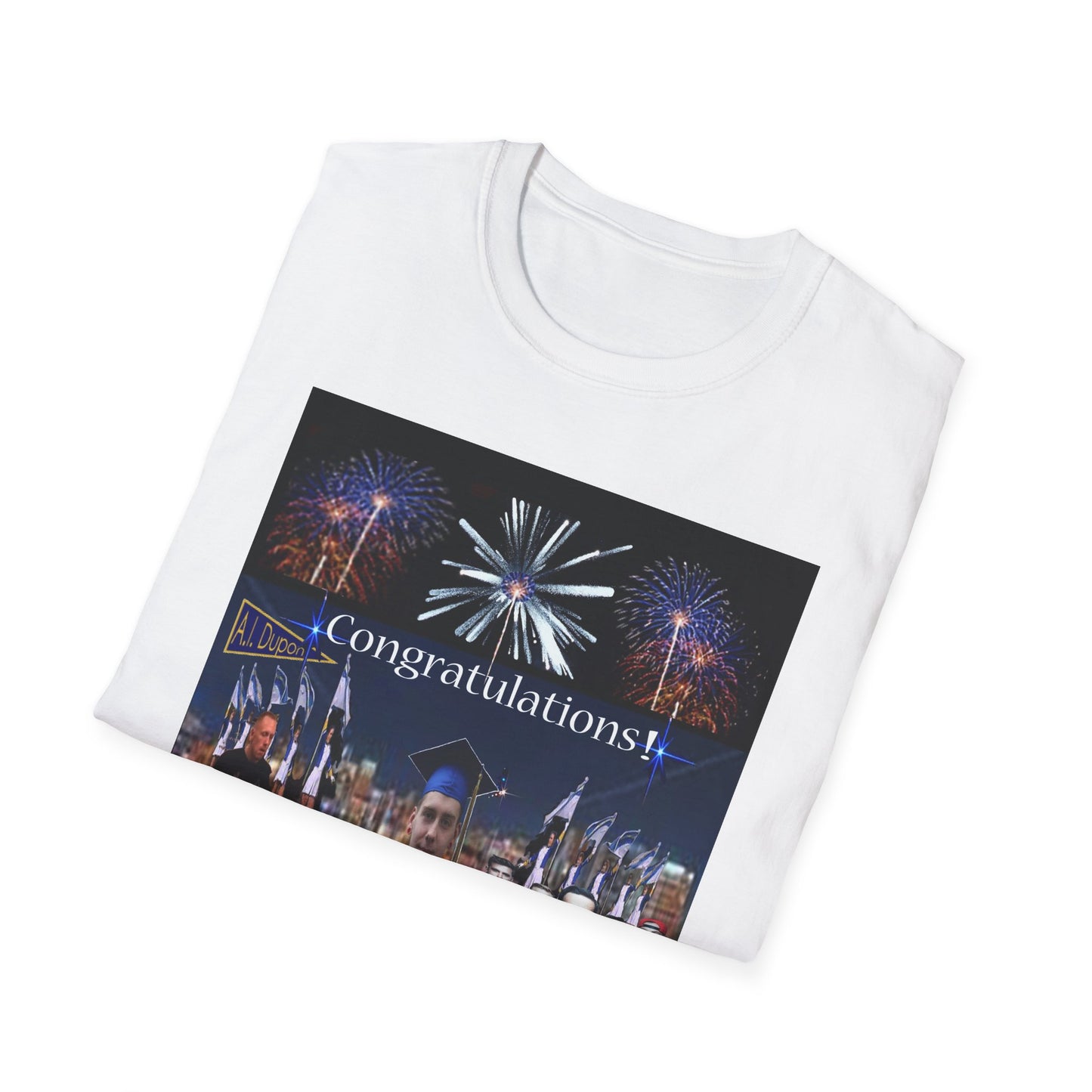 Custom  graduation -Unisex Softstyle T-Shirt
