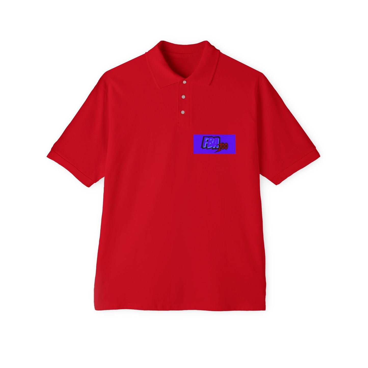 FBA Solidarity From Substitution  Chest Patch Men's Polo Shirt