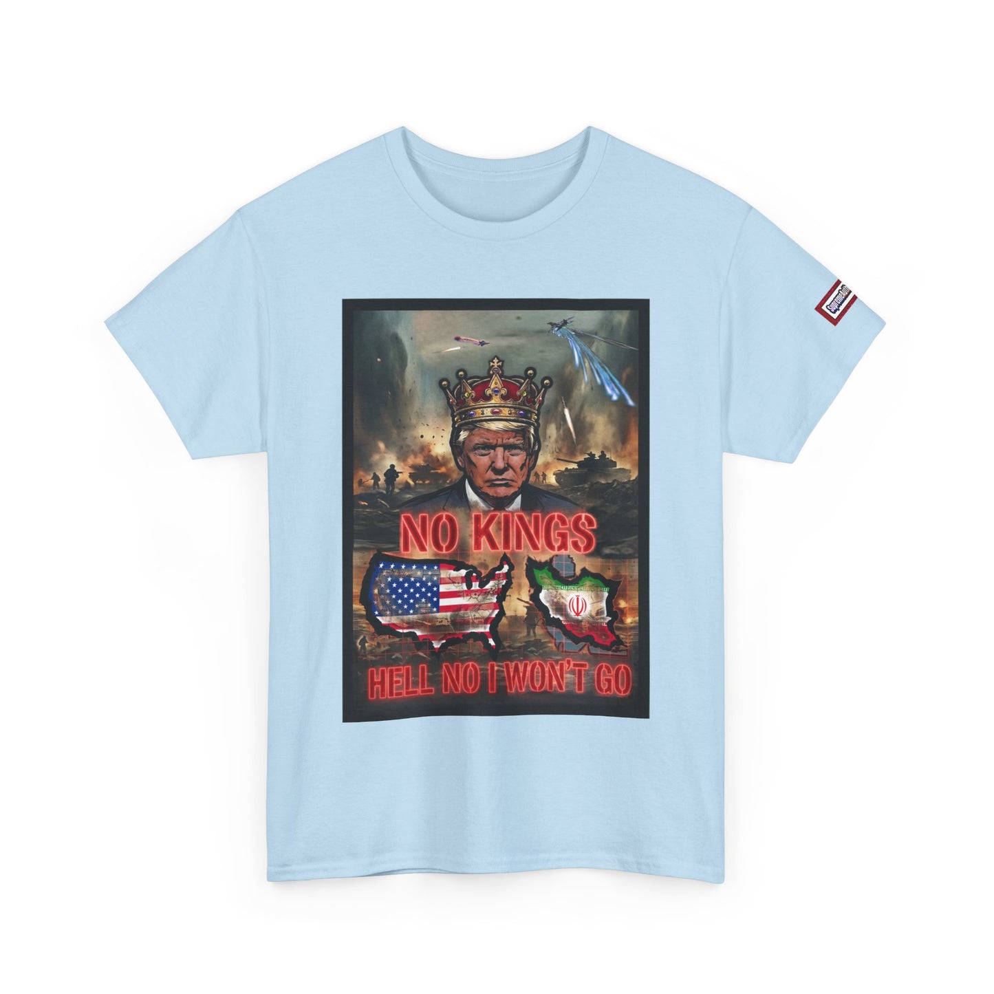 NO KINGS Banger Remix -Unisex Heavy Cotton Tee
