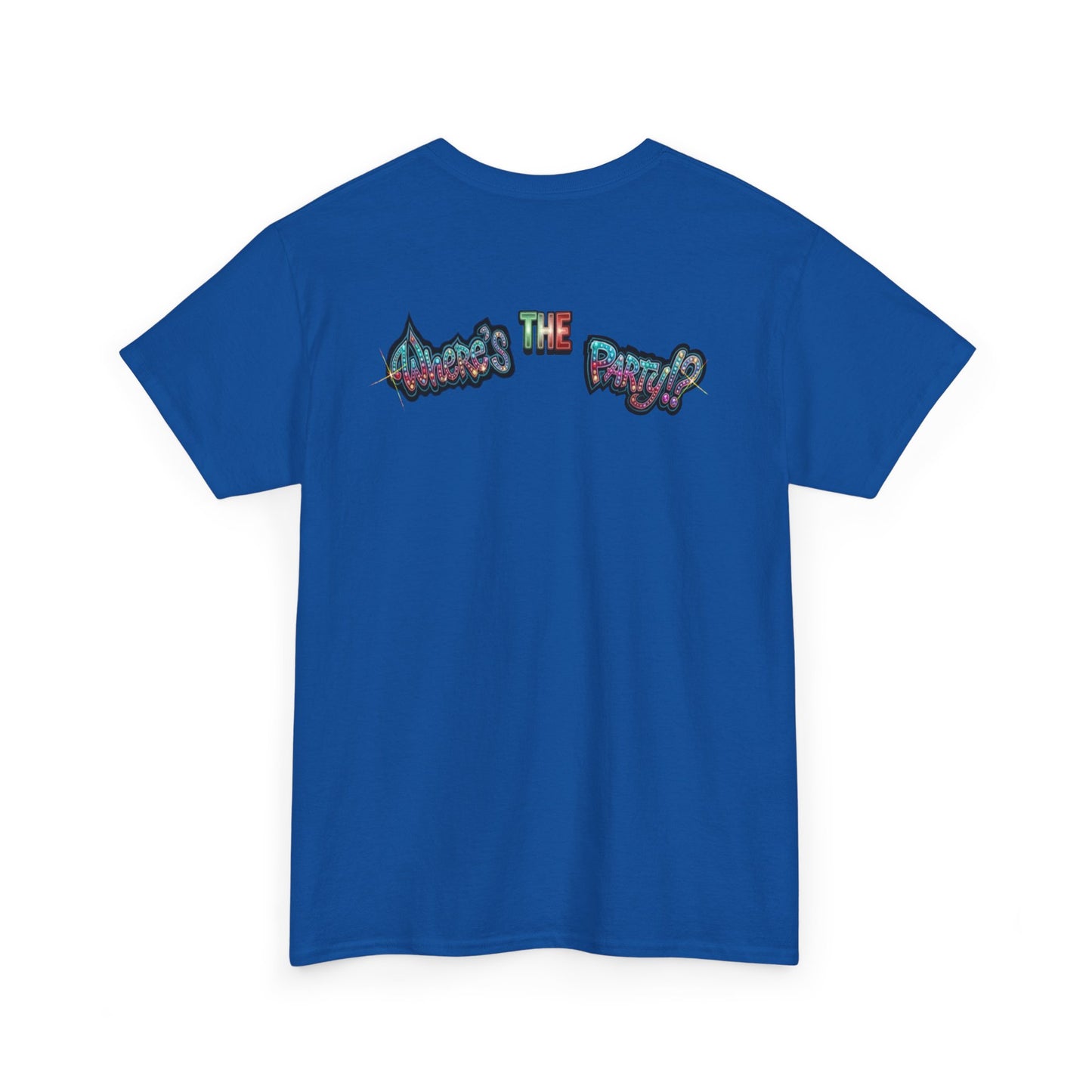 Where's The Party Italian Remix- Supreme Authority -Unisex Heavy Cotton Tee