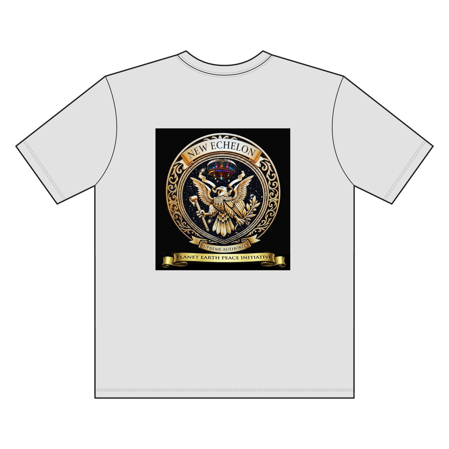 Planet Earth Peace Initiative - New Echelon - Supreme Authority -Tall Posi Charge Competitor Tee