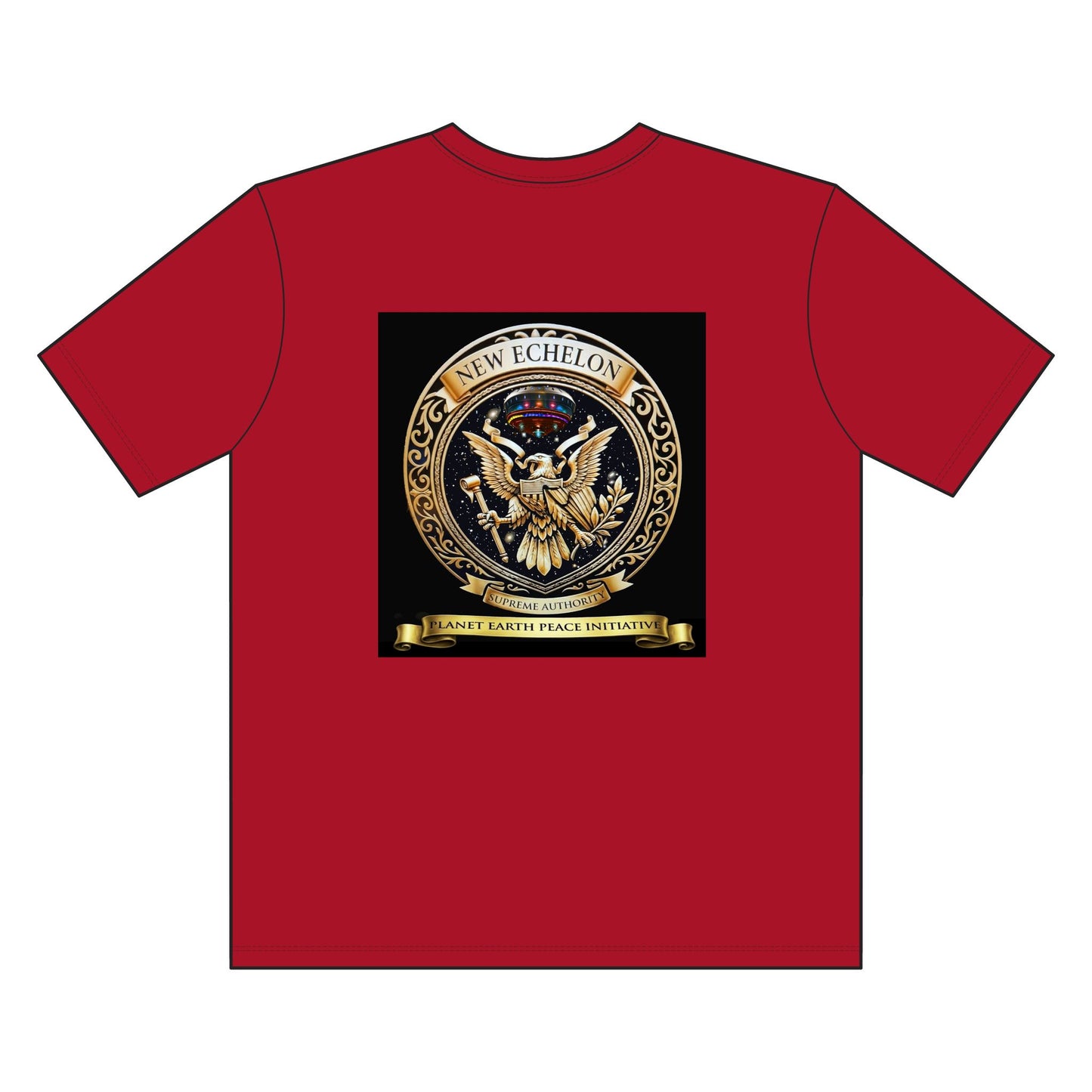 Planet Earth Peace Initiative - New Echelon - Supreme Authority -Tall Posi Charge Competitor Tee