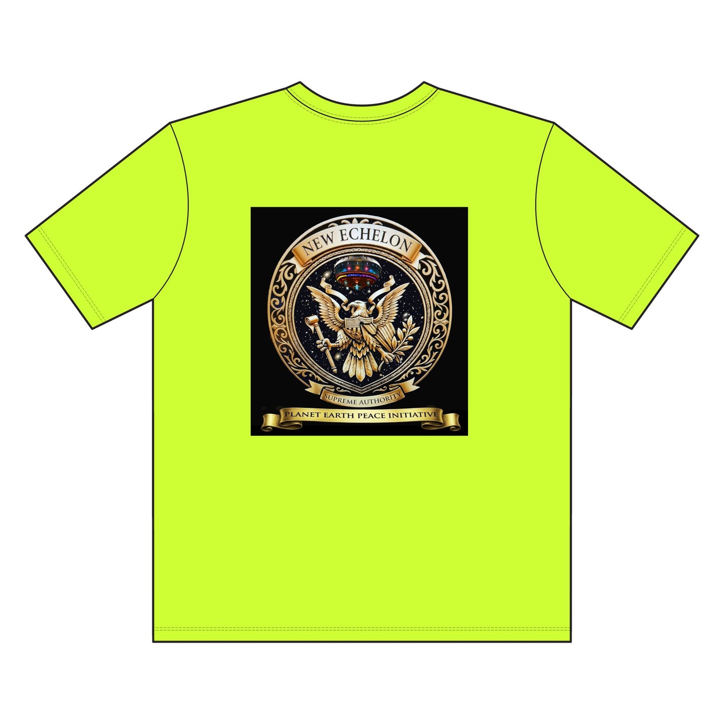 Planet Earth Peace Initiative - New Echelon - Supreme Authority -Tall Posi Charge Competitor Tee