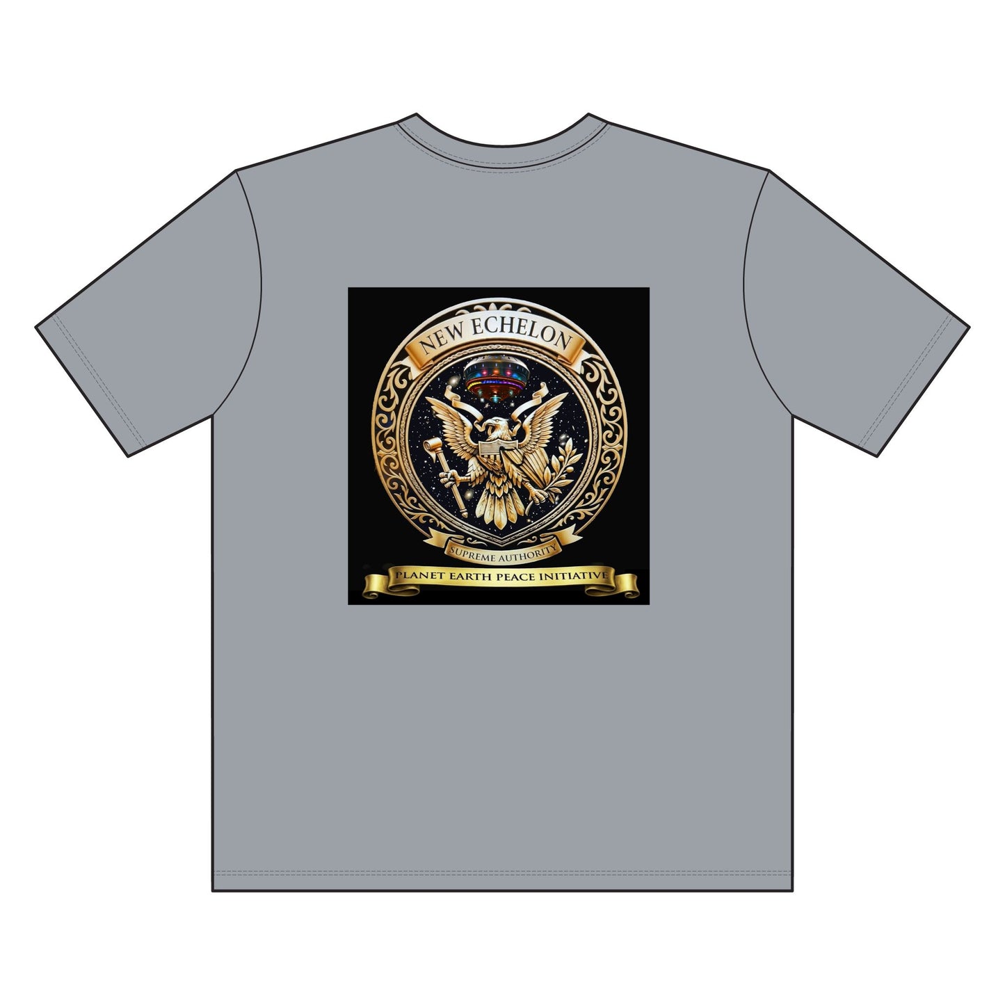 Planet Earth Peace Initiative - New Echelon - Supreme Authority -Tall Posi Charge Competitor Tee
