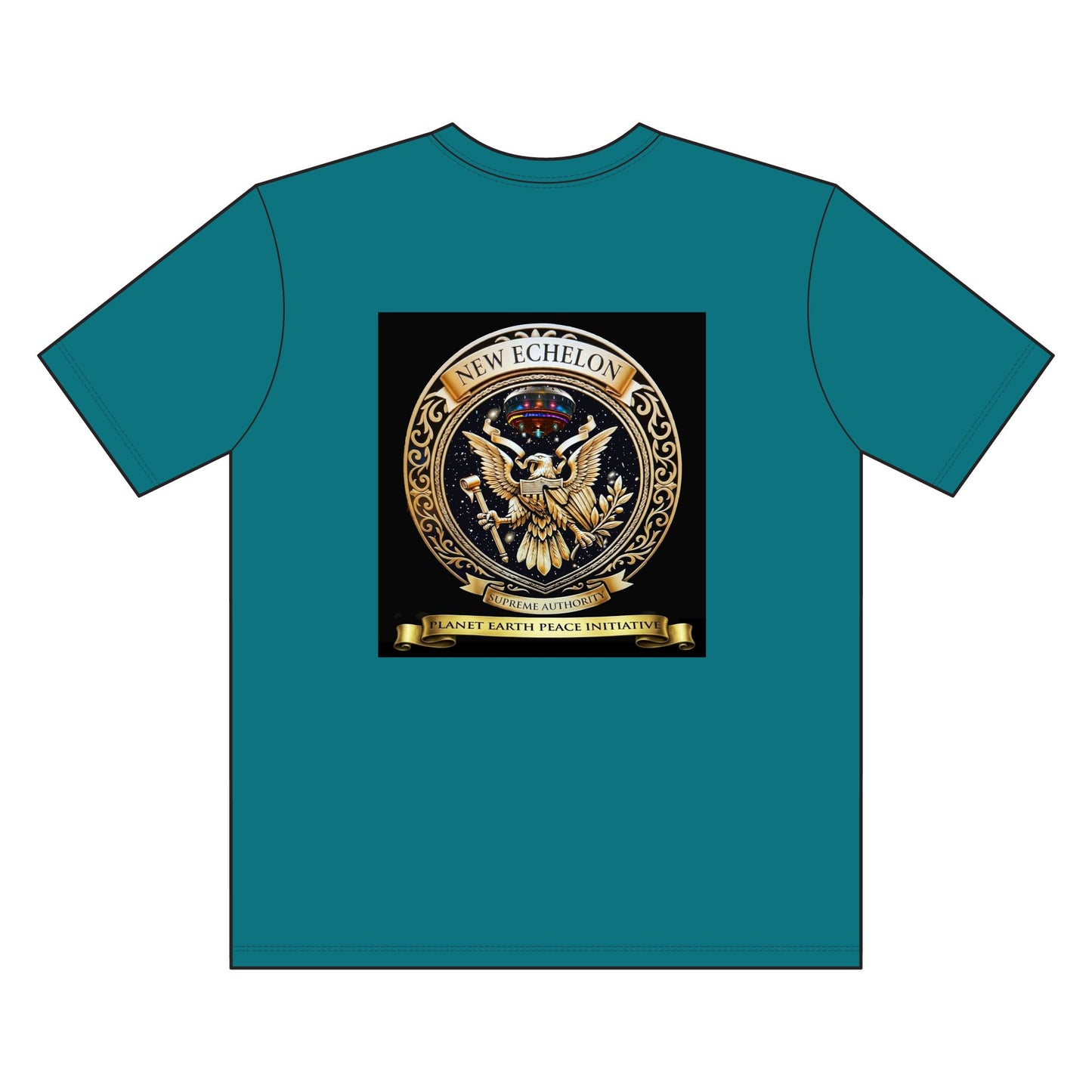 Planet Earth Peace Initiative - New Echelon - Supreme Authority -Tall Posi Charge Competitor Tee