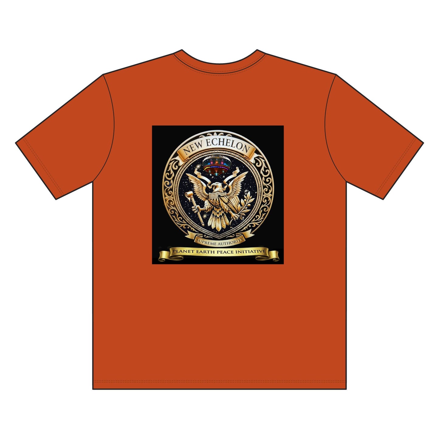 Planet Earth Peace Initiative - New Echelon - Supreme Authority -Tall Posi Charge Competitor Tee