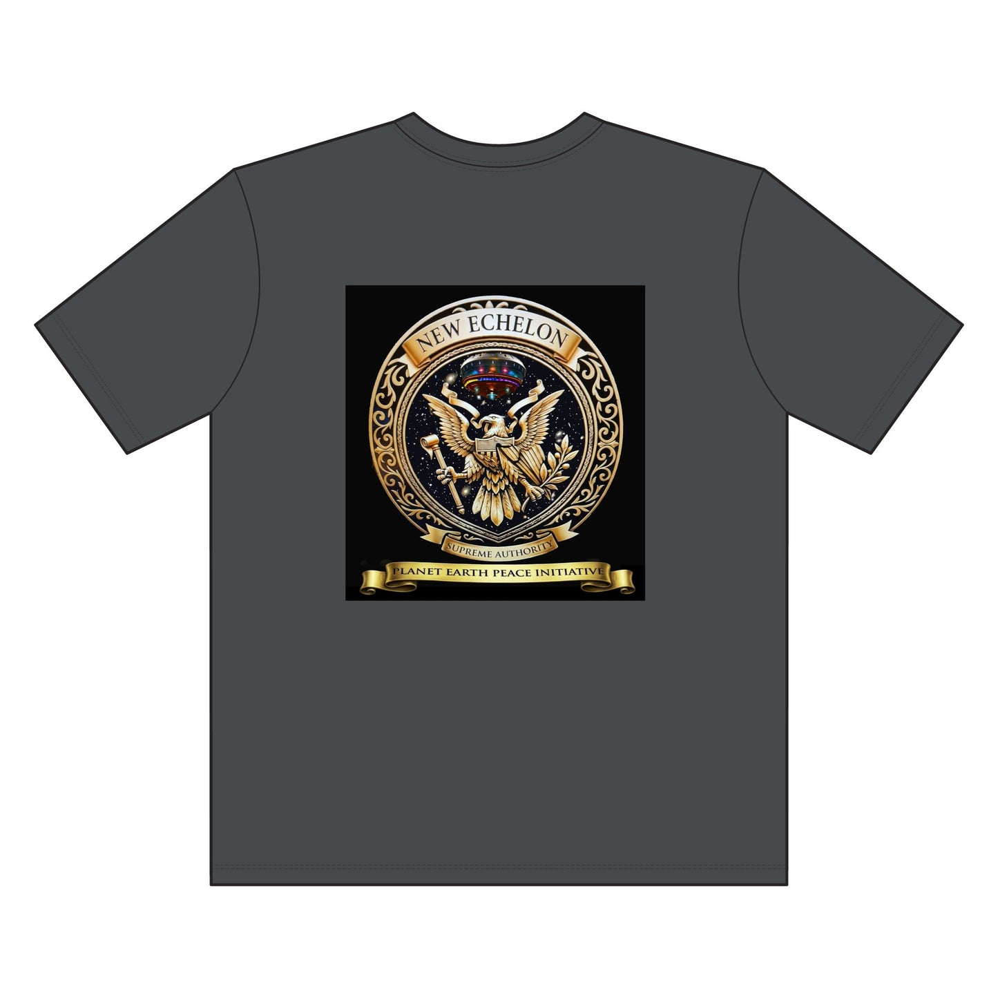 Planet Earth Peace Initiative - New Echelon - Supreme Authority -Tall Posi Charge Competitor Tee