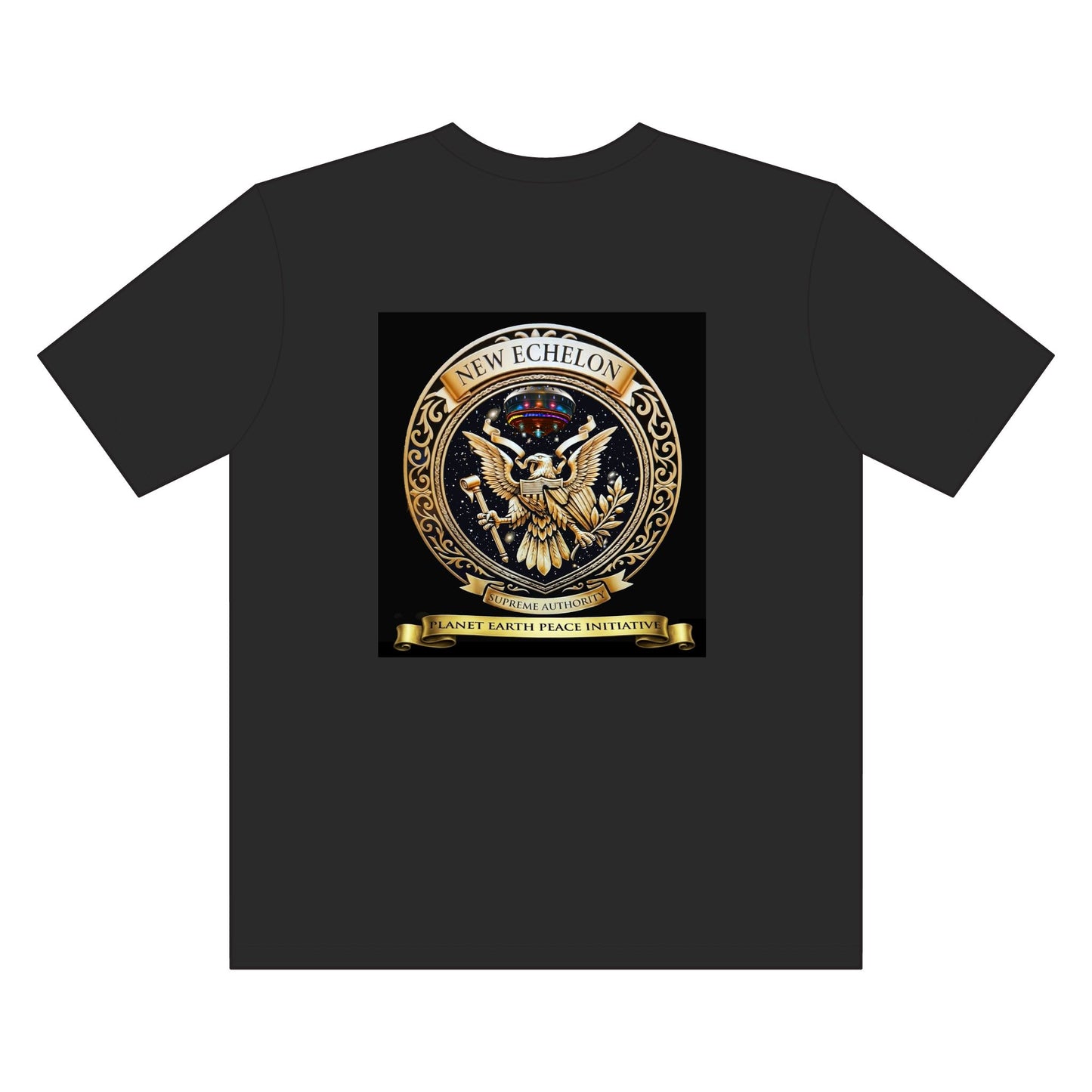 Planet Earth Peace Initiative - New Echelon - Supreme Authority -Tall Posi Charge Competitor Tee