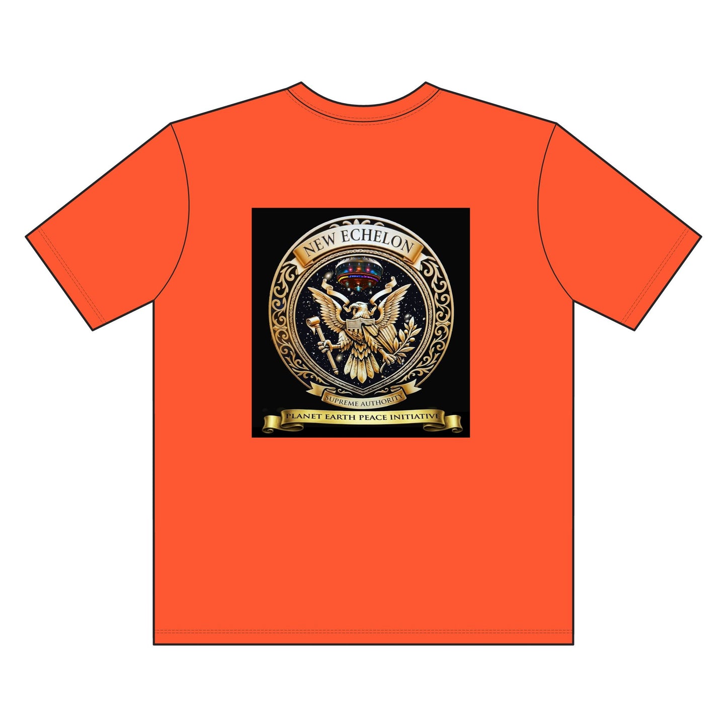 Planet Earth Peace Initiative - New Echelon - Supreme Authority -Tall Posi Charge Competitor Tee
