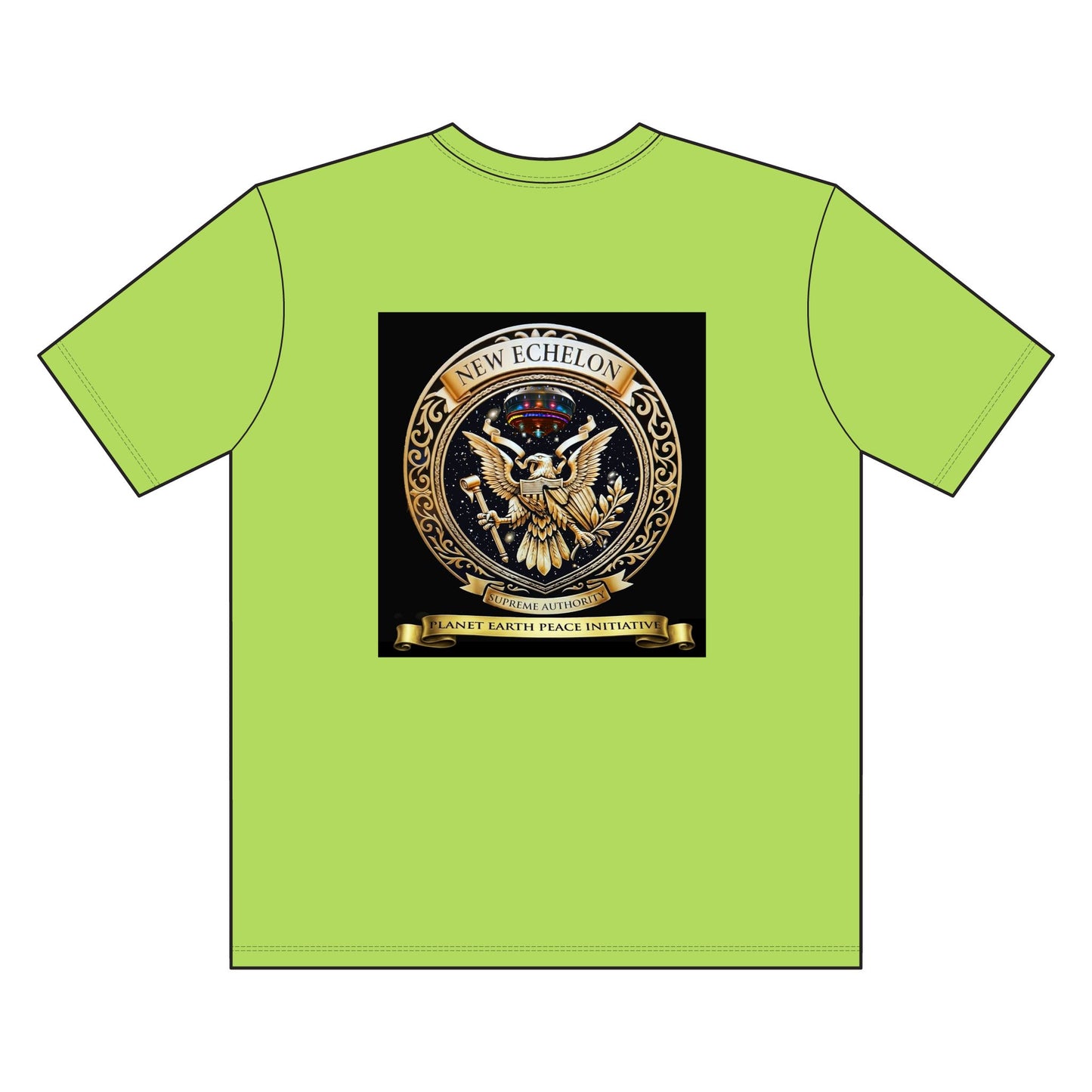 Planet Earth Peace Initiative - New Echelon - Supreme Authority -Tall Posi Charge Competitor Tee