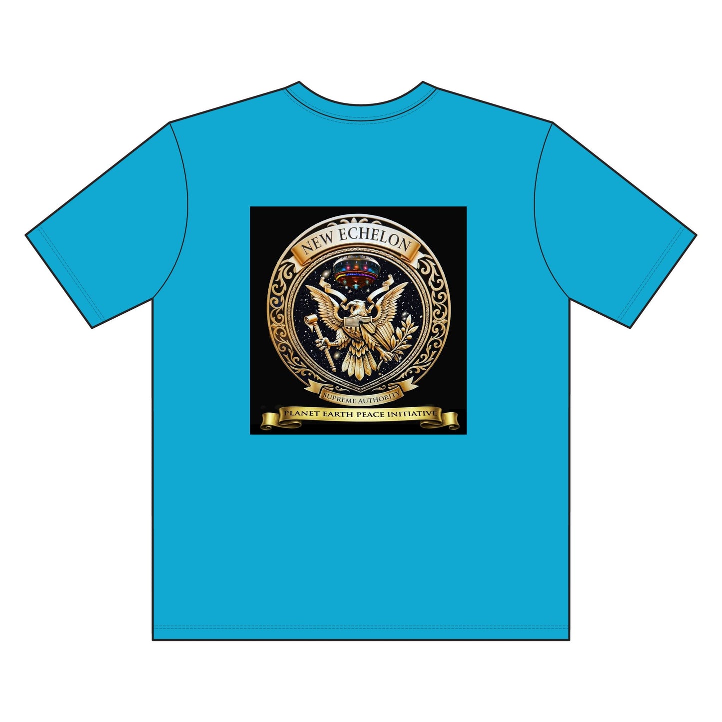 Planet Earth Peace Initiative - New Echelon - Supreme Authority -Tall Posi Charge Competitor Tee