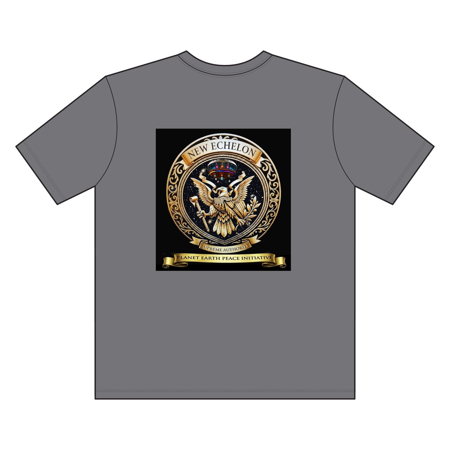 Planet Earth Peace Initiative - New Echelon - Supreme Authority -Tall Posi Charge Competitor Tee