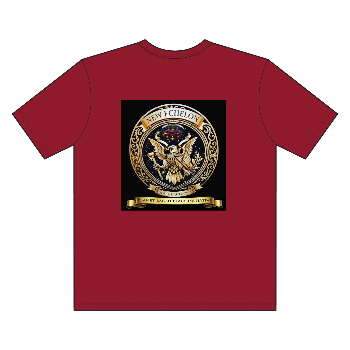 Planet Earth Peace Initiative - New Echelon - Supreme Authority -Tall Posi Charge Competitor Tee