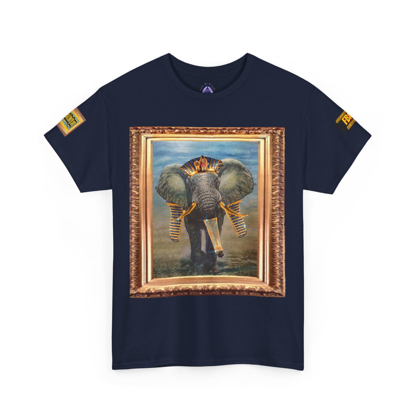 African elephant remix FBA 100 By Supreme Authority -Unisex Heavy Cotton Tee