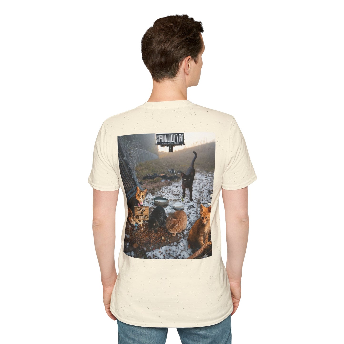 SAVE THE KITTIES 2 - Unisex Soft style T-Shirt