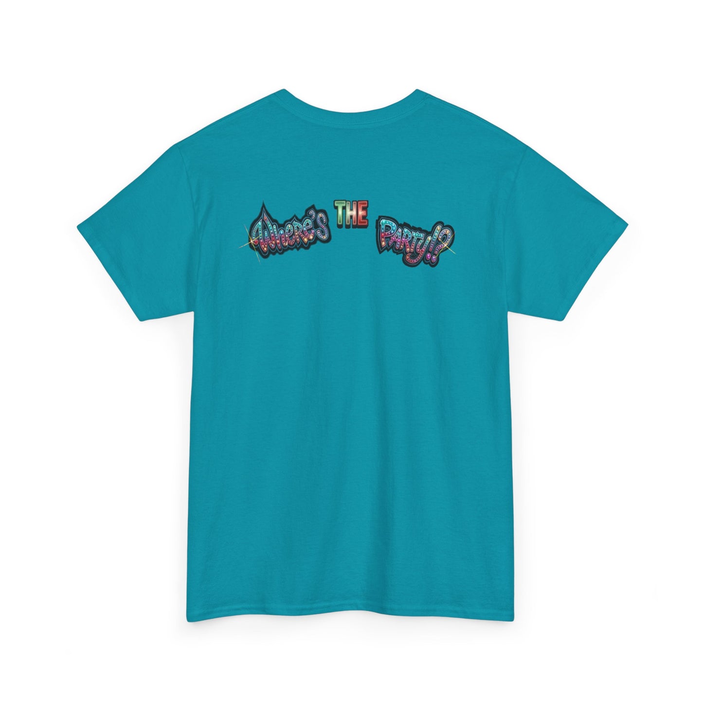 Where's The Party Italian Remix- Supreme Authority -Unisex Heavy Cotton Tee
